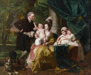 Sir William Pepperrell et sa famille, 1778