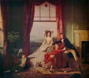 La famille Sitwell, 18e siècle