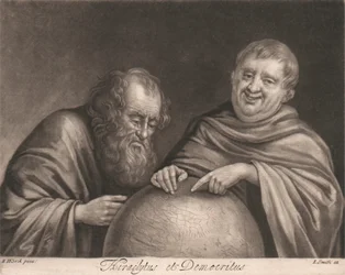 Héraclite et Démocrite