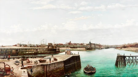 Port de Sunderland, 1883