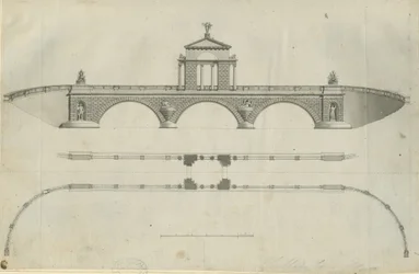Chillington Park - Pont proposé, nd [1789]