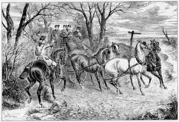 Un chevalier de la route, 1881