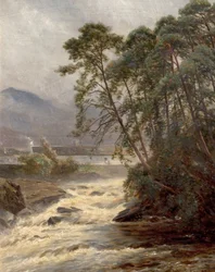 Sur le Dockart, Killin, Perthshire, Écosse