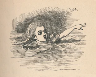 Alice dans une mer de larmes, 1889