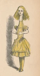 Alice au long cou, 1889