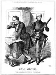 Arbitres rivaux, 1866