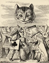 Le Roi de Cœur se disputant avec le bourreau, extrait des «Aventures d