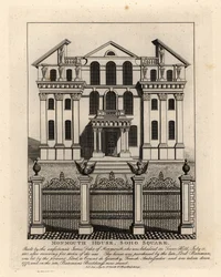Maison Monmouth, Soho Square, démolie en 1773