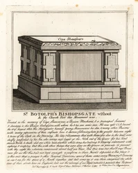 Monument funéraire de style autel musulman à Coya Shawsware, ou Khwaja Shahsuwar (1582-1626), marchand et secrétaire de Nogdi beg l