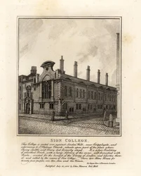 Sion College, au London Wall, près de Cripplegate