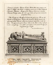 Monument de Sir John Crosby dans l