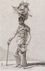 Joseph Johnson, de Etchings of Remarkable Beggars, Itinerant Traders and Other Persons..., 1815