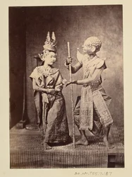 [Khon performers]