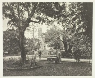 Le Yamun consulaire britannique, Canton, vers 1868