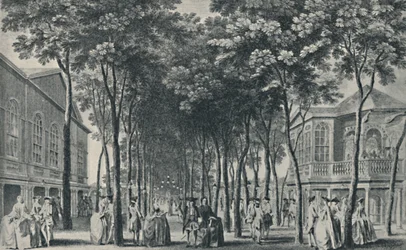 Société aux jardins de Marylebone, 1755