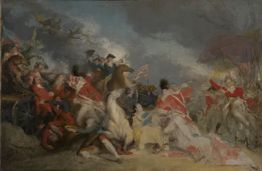 La Mort du Général Mercer à la Bataille de Princeton, 3 janvier 1777 (version inachevée)