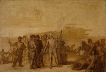 Le débarquement de Christophe Colomb