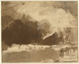 Composition de paysage [recto]