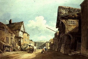 Vue de la rue principale, Conway