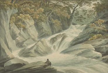 Hafod : Partie supérieure de la cascade