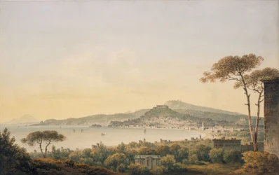 Naples depuis la villa de Sir William Hamilton, 1780-1782