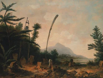 Un cimetière dans les mers du Sud