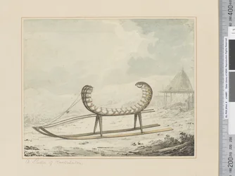 F.40 Un traîneau de Kamtchatka, c.1783-84