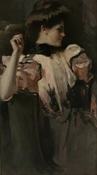 Jeune fille, vers 1902