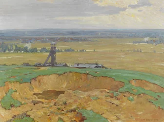 Liévin depuis la crête de Vimy, 1914-19
