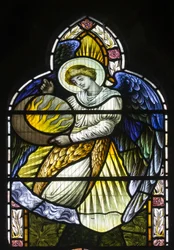 Ange Tenant le Soleil, vers 1889