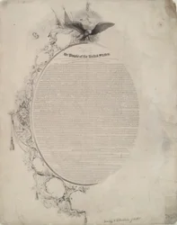 Dessin pour la Constitution des États-Unis