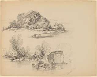Rochers le long d