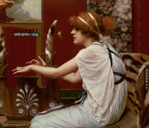 La muse Erato à sa lyre, 1895
