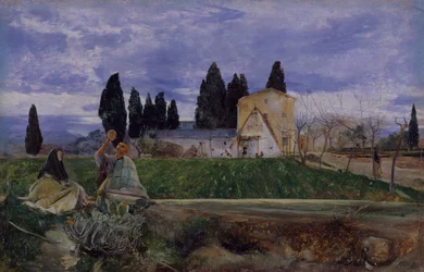 Printemps en Espagne, près de Gordella, vers 1869
