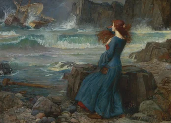 Miranda. La Tempête, 1916