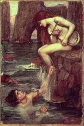 La sirène, vers 1900