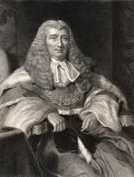 Charles Abbott, 1er Baron Tenterden, gravé par W. Holl, de 