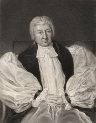 Herbert Marsh, Lord Évêque de Peterborough, gravé par John Cochran, de 