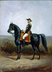 Portrait du Général Georges Boulanger 1837-1891, vers 1880