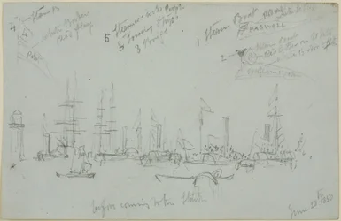 Scène de port