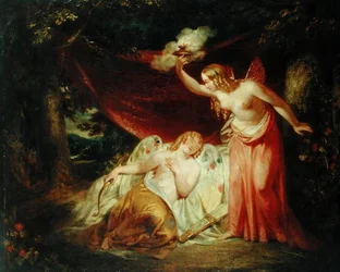 Psyché amoureuse de Cupidon