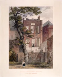 Vue de la résidence de Milton, Petty France, Westminster, Londres