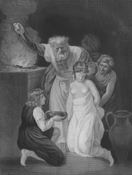 Le sacrifice de la fille de Jephté, Juges 11, versets 20-40