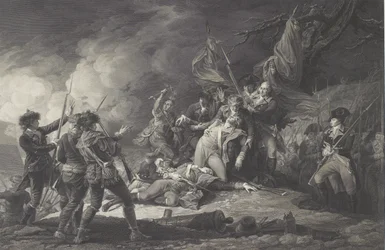 La mort du général Montgomery, lors de l