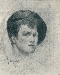 Autoportrait de John da Costa, vers 1895