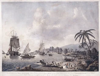 Vue de la Baie de Matavai, Tahiti, 1787
