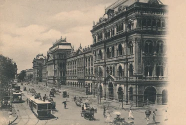 Vue des bâtiments des écrivains, Calcutta