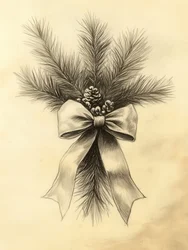 Noël sur un sapin