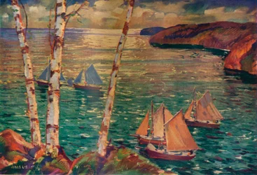 Dans le matin, vers 1920