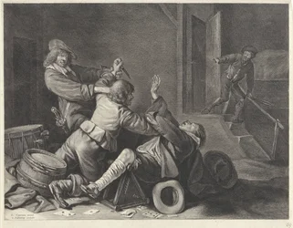 Combat dans un intérieur